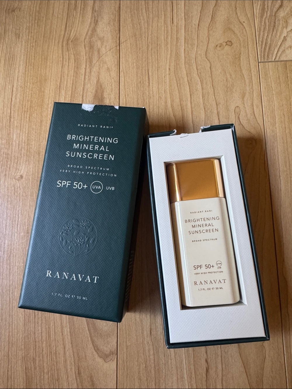 Ranavat Brightening Mineral Sunscreen SPF 50+ -